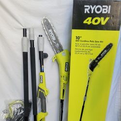 Pole Saw with 2.0 Ah Battery and Charger