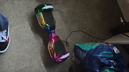 Gotrax Hoverboard Rainbow Chrome