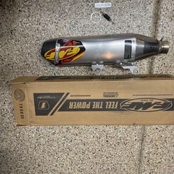 KTM FMF Powercore Q4 Hex Motorcycle Muffler. 