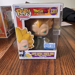 Funko Dragon Ball Vegeta 2311 super saiyan 3 mini daima funko exclusive