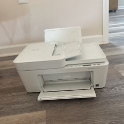 White HP Deskjet 4155e Printer