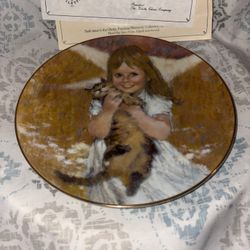 “My Kitty” Precious Moments Collectible Plate 1980