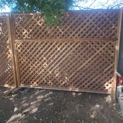 Wood sector with wheels