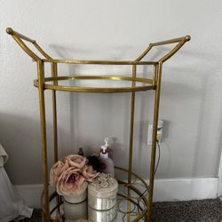 Gold Bar Cart