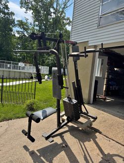 Multiple Station Workout Machine