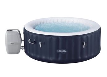 Bestway SaluSpa Miami 2-4 Person Inflatable Hot Tub, Round Spa, 71"x26"