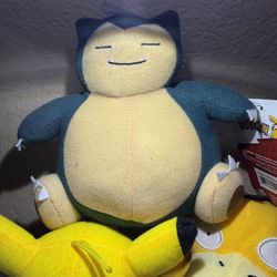 Nintendo Pokémon snorlax Stuffed Plush Doll 