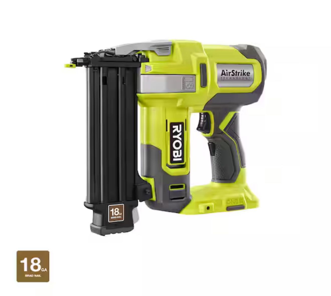 ONE+ 18V 18-Gauge Cordless AirStrike Brad Nailer (Tool Only)