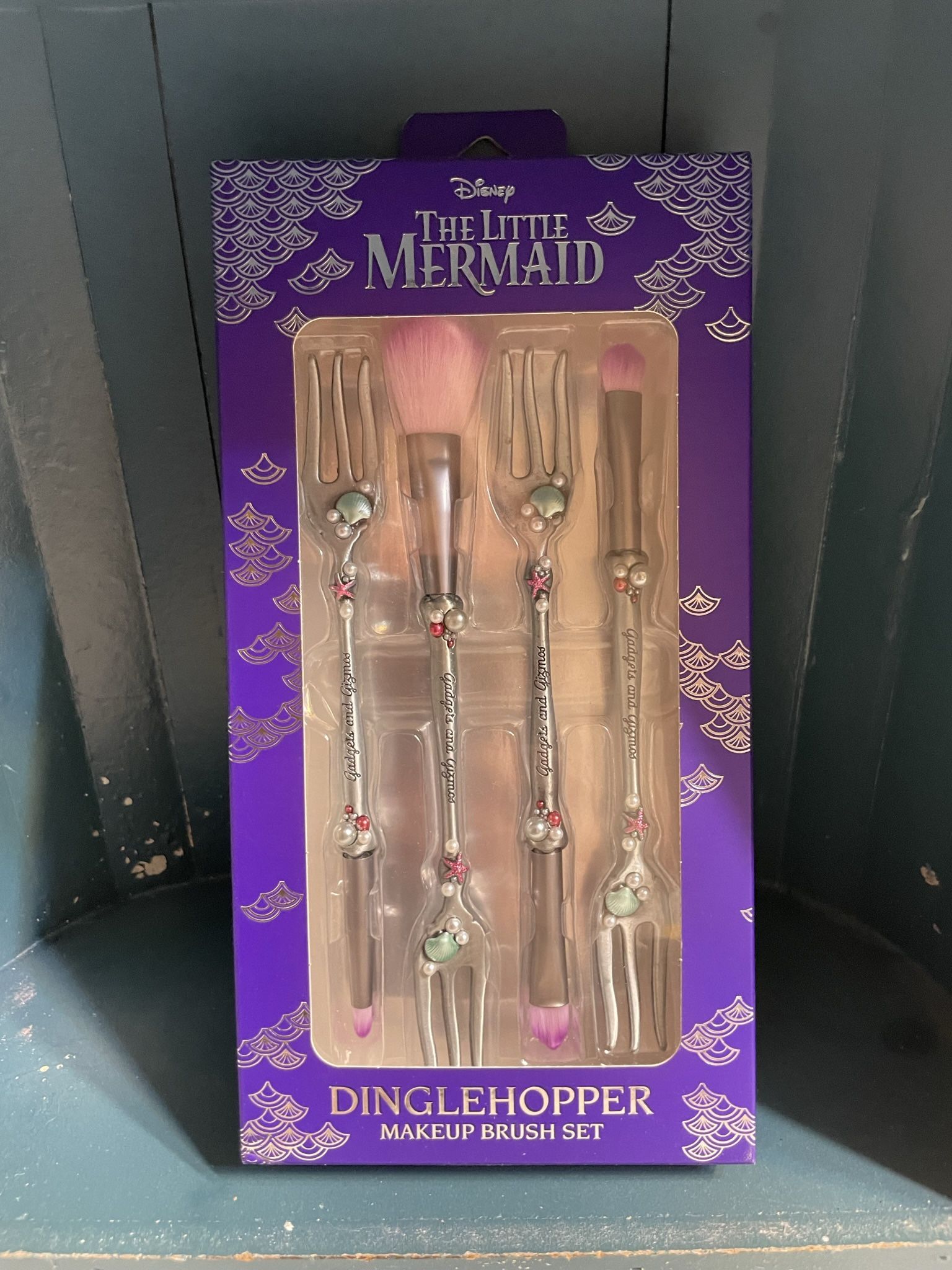 Little Mermaid Makeup Brushes