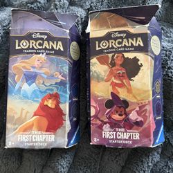 Lorcana First Chapter Starter Decks