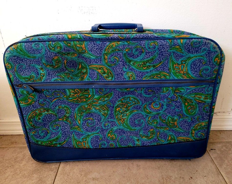 Paisley Vintage Small Suitcase