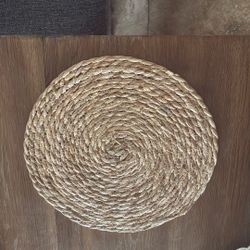 Beautiful handmade chargers - handmade wicker 12”