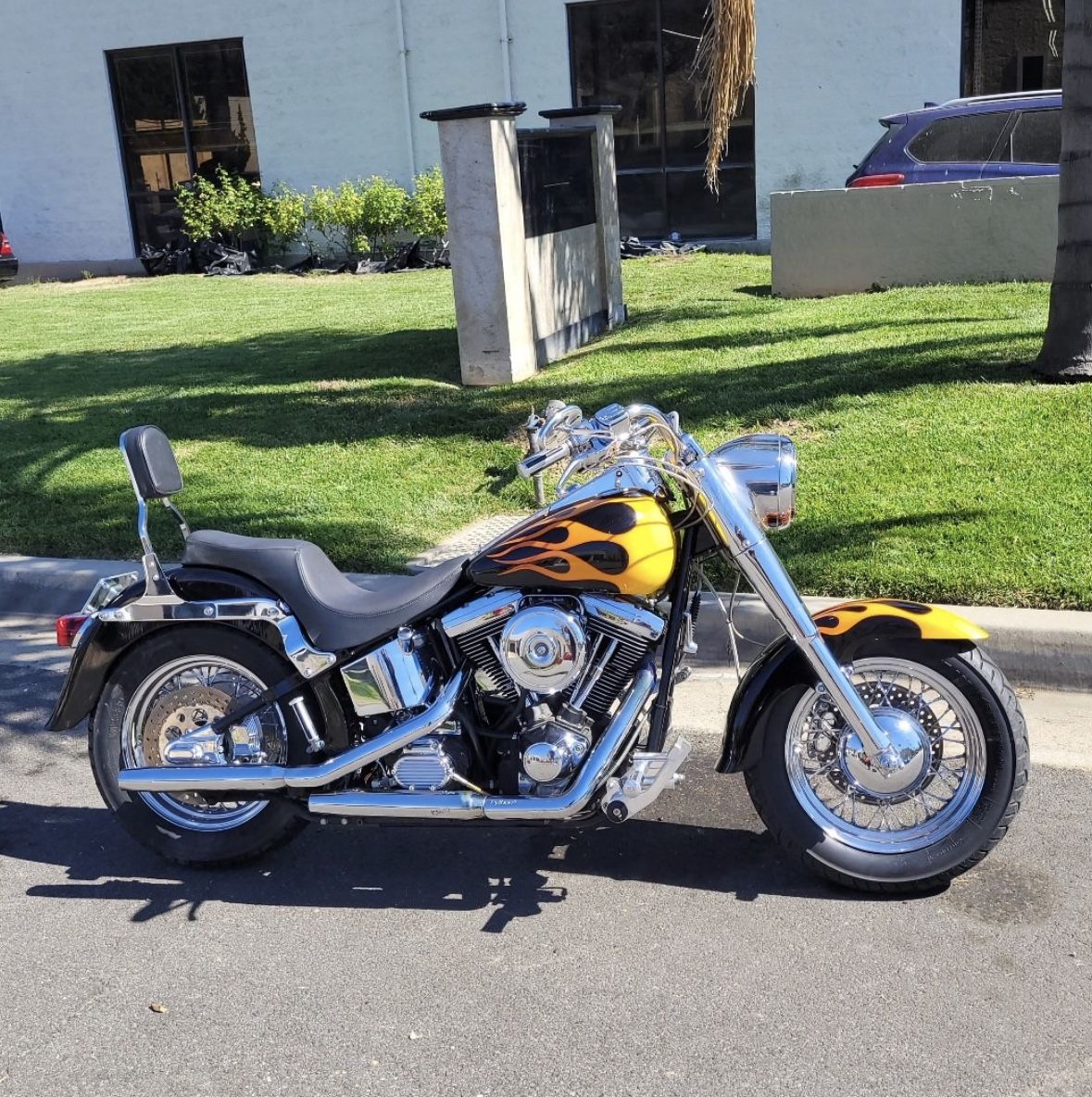 2001 Harley-Davidson fatboy softail special contruction
