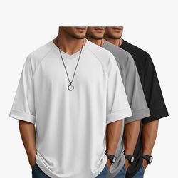 Men's Size Small Oversized Loose Fit Tee Shirts