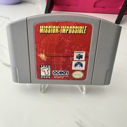 Mission: Impossible N64 (Nintendo 64, 1997) Authentic, Tested - Cartridge only