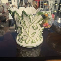 Tiffany & Co Italian Porcelain Planter 