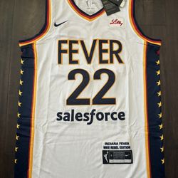 NEW Indiana Fever Caitlin Clark Jersey White #22 WNBA STITCHED Womens XS-2XL Cunningham 8 CC Girls’