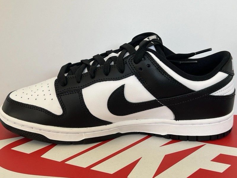 New Nike DUNK LOW RETRO PANDA Sneakers shoes Black White DD1391-100