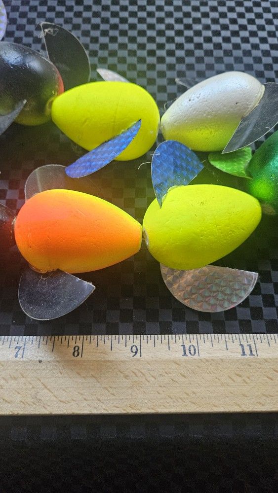 RARE Large Spin & Glow Salmon Lure 