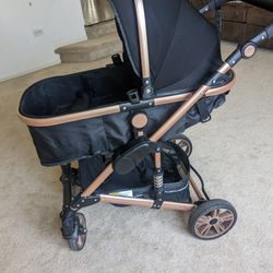 Luxury Multifunctional Baby Pram Stroller