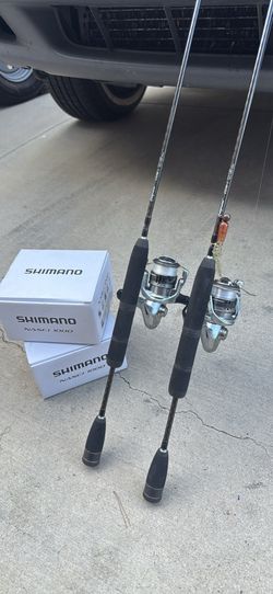 Trout fishing rods and reels
