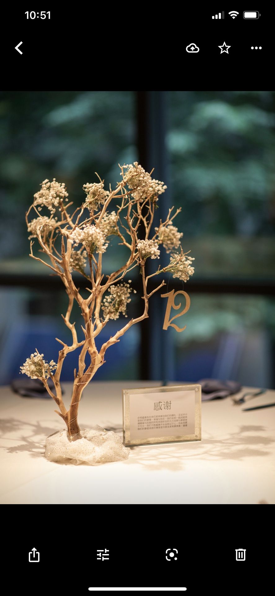 Wedding Branches Center Pieces