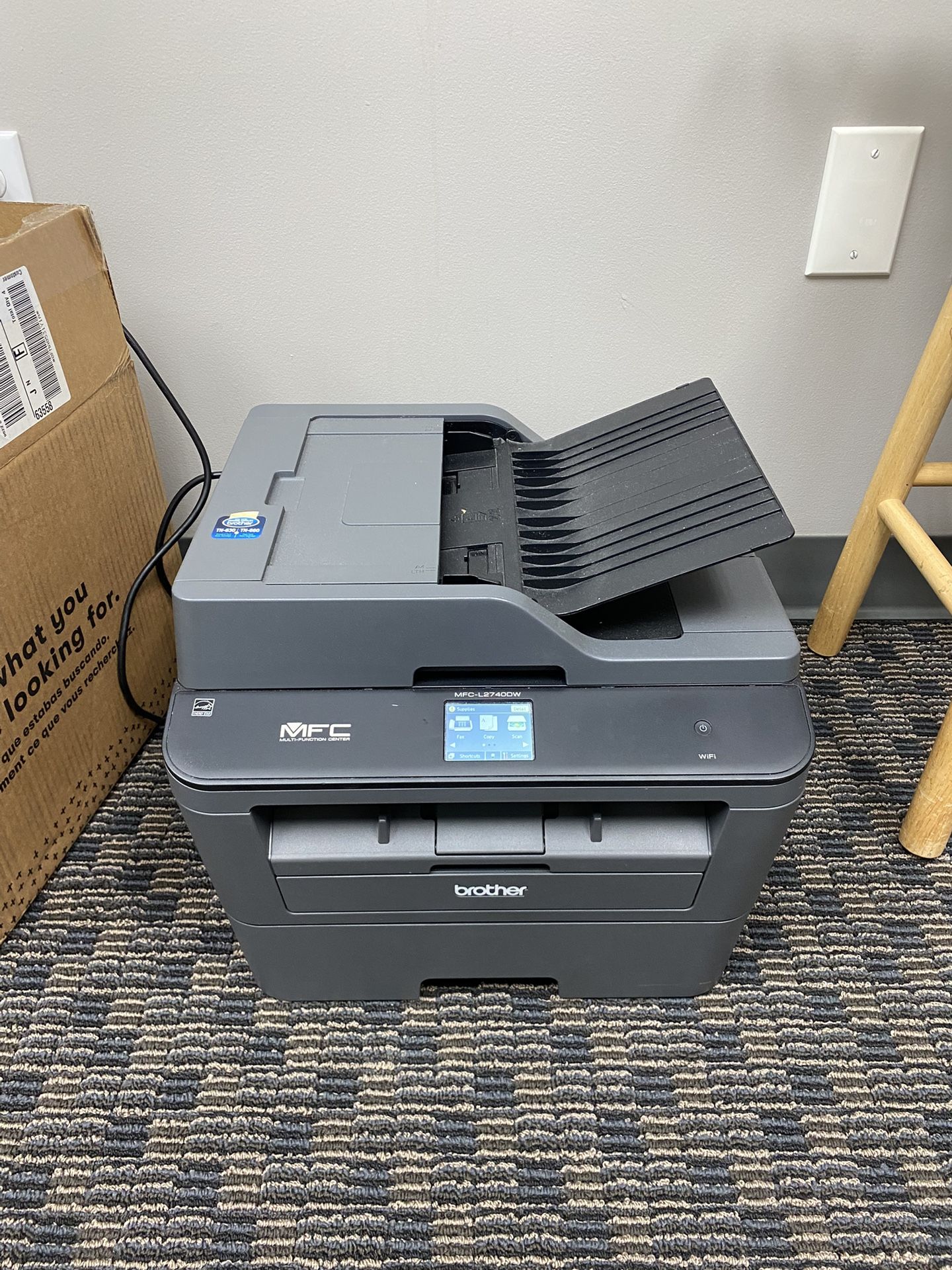 Brother Printer - Black and White Printingi only