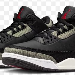 Jordan 3 Retro | Levi's Black/White | Size 12 & 13