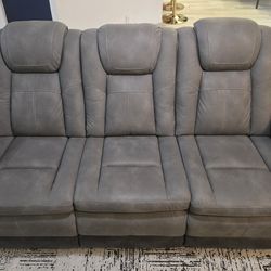 Ashleys Durapella Reclining Sofa