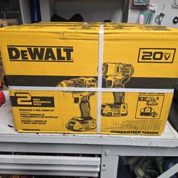 Brand New Dewault Drill Set