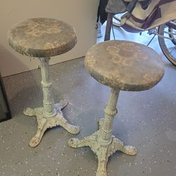 Shabby stools 3 ft tall