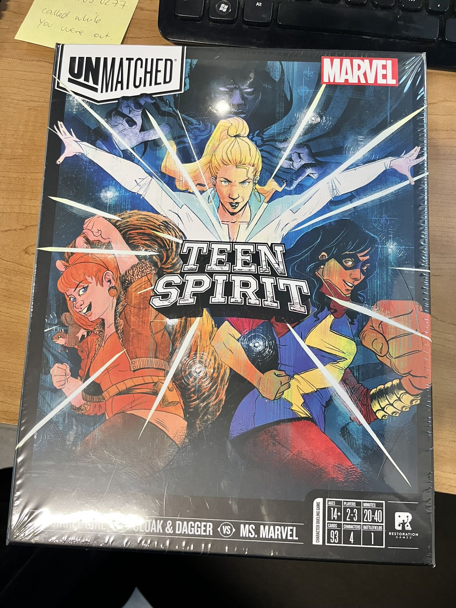 Marvel Teen Spirit Board Game