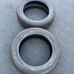 2 - 235/55r19 Toyo Tires 80% Good Tires Treads !!!!!