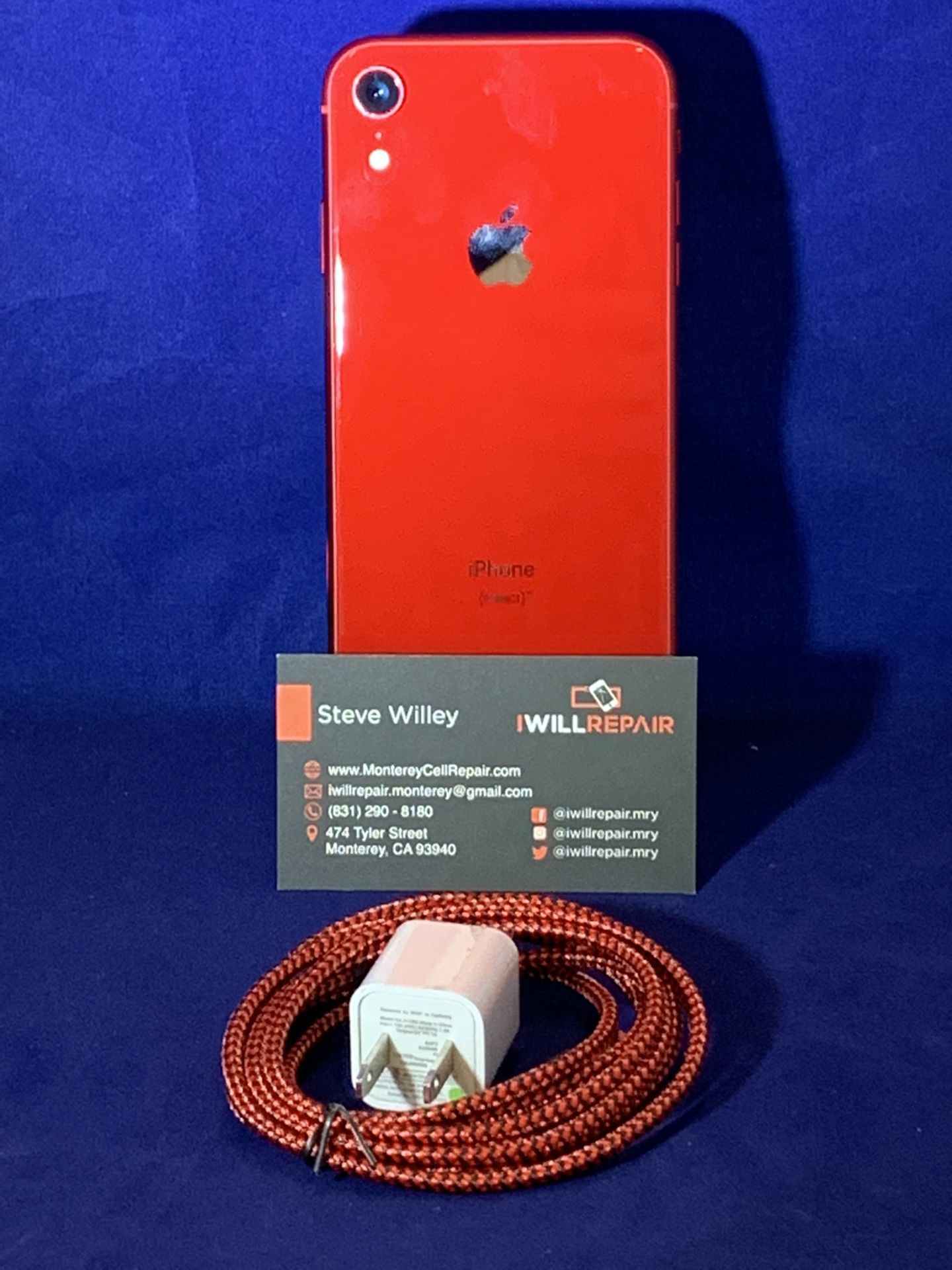 Apple iPhone XR Red 64GB Unlocked $380