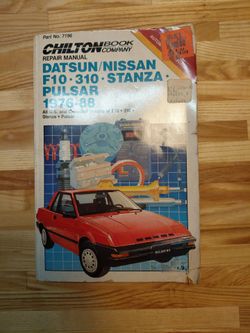 Chilton's Datsun/Nissan Repair Manual 1976-88