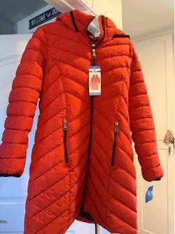 DKNY women’s large hooded jacket