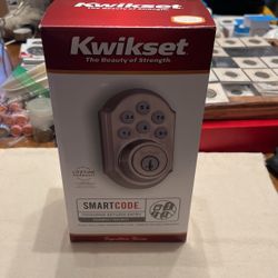 Kwikset Smart code Touch Pad Keyless Entry Lock 