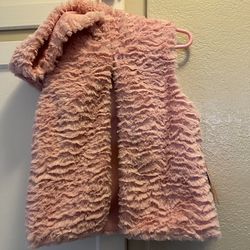 Pink Vest Size 5T Girls