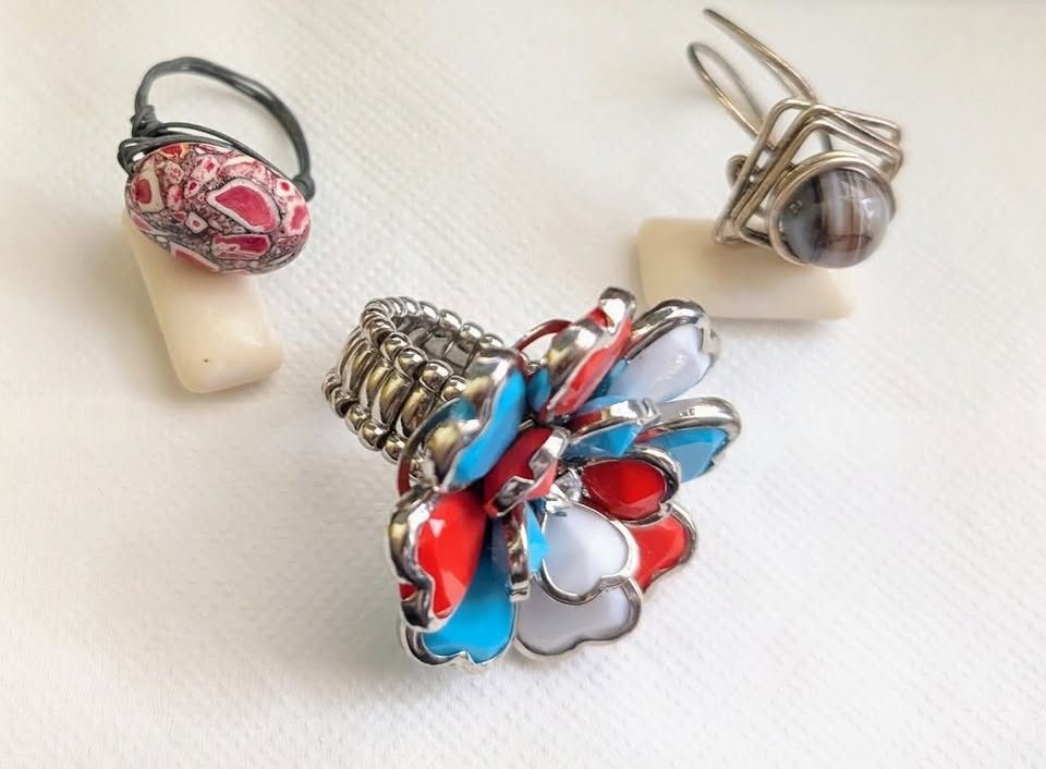Unique rings, $5 for all 3