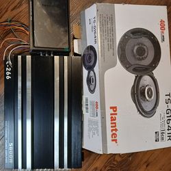 New speakers and amp