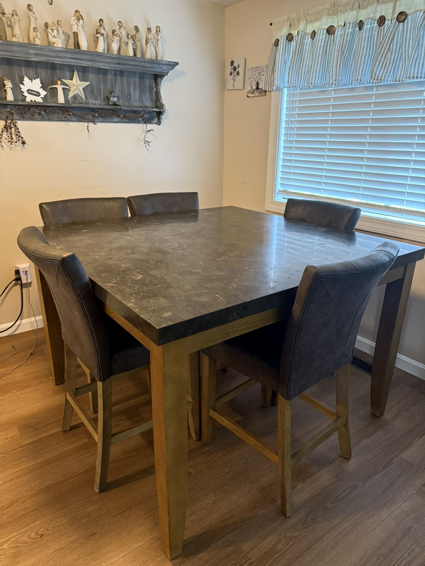 Marble Top Table Set