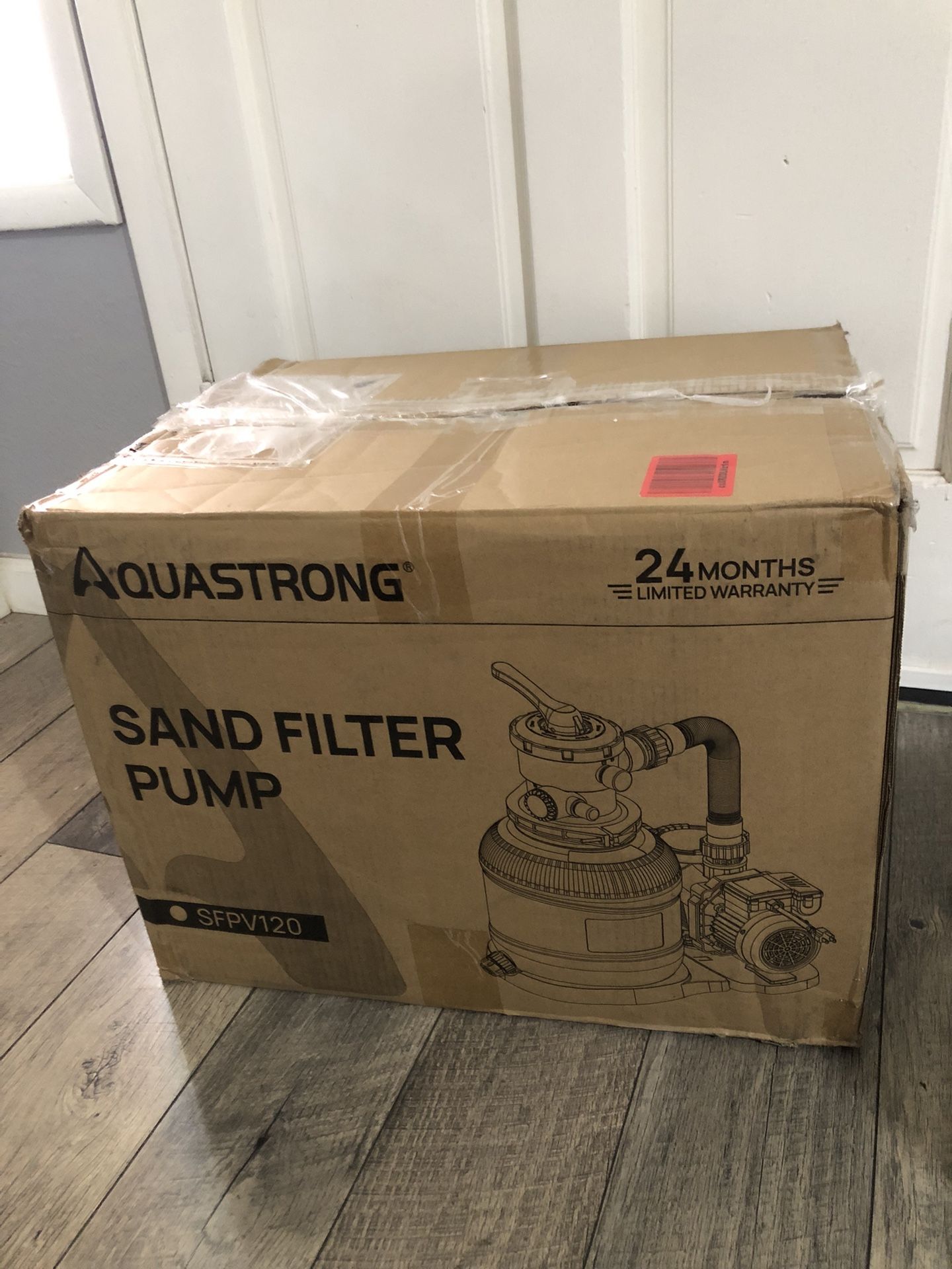 SFPV120 1/2 HP Sand Filter Pump 2500GPH, 12in Up to 9000GAL