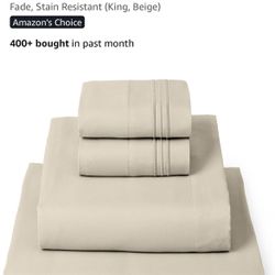 Queen Flat  And Fitted Sheet (great Condition)