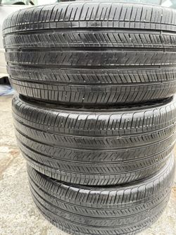 19” 3 used tires  235/40R19 good year eagle 