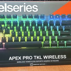 SteelSeries Apex Pro TKL V2 Wireless Mechanical Gaming Keyboard 64865