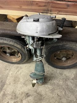 Outboard Two Cylinder Motor