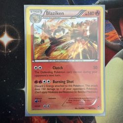 Blaziken #14 Pokemon Furious Fists  