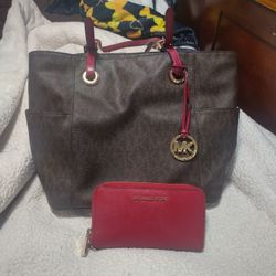 mk purse with wallet 
