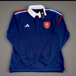 Adidas France retro polo size medium men’s
