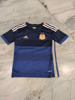 Authentic Adidas Argentina AFA Away Soccer Jersey Youth Small